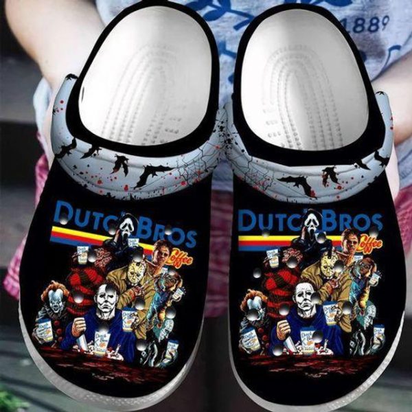 Dutch Bros Coffee Clogs Clogband Clog Unisex Fashion Style For Women Men Nd