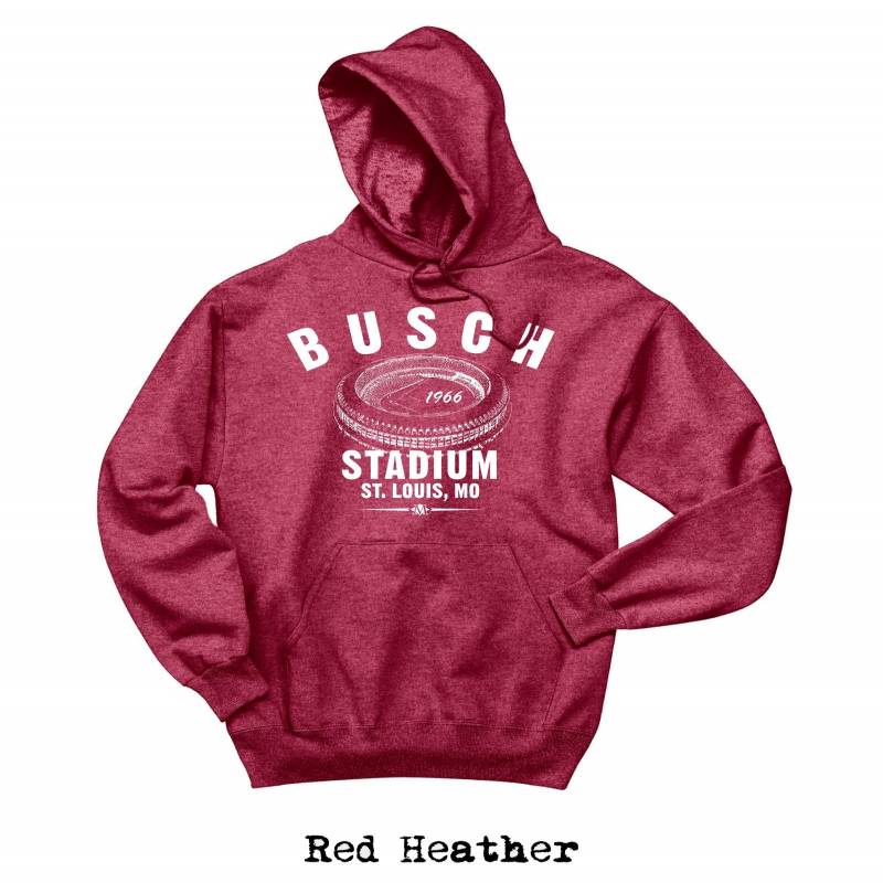 Crushtee Busch Stadium 1966 Baseball Sweatshirt Crewneck or Hoodie Home Of Your St. Louis Cardinals Any 2 Tees For 33 Long Sleeve Hoodie