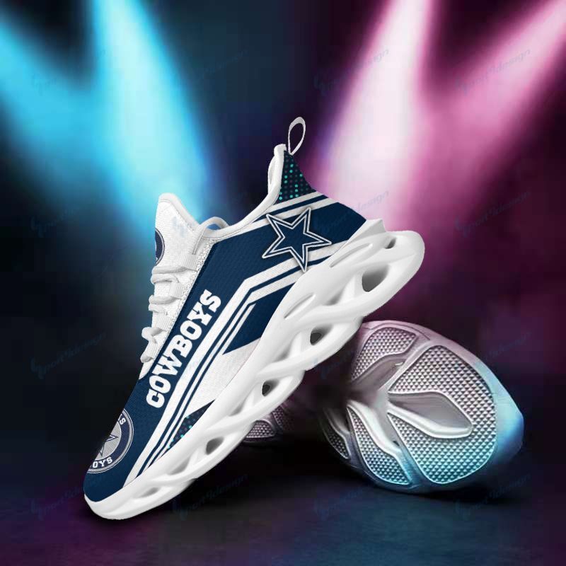 Dallas Cowboys Yezy Running Sneakers 427 - EcoSpringFarm
