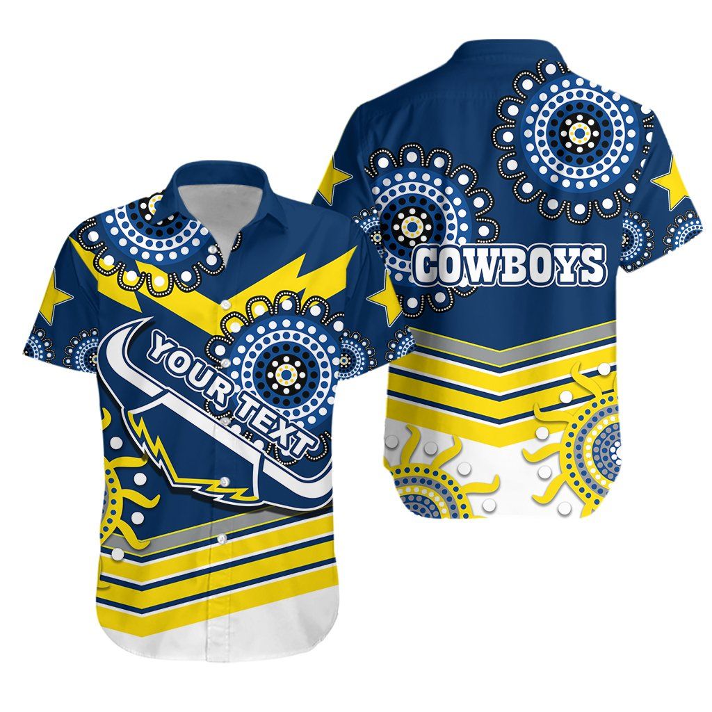 Proud Cowboys Hawaiian Shirt Indigenous North Queensland K13