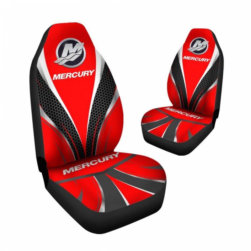 Mercury Marine NCT Car Seat Cover (Set of 2) Ver 1 (Red)