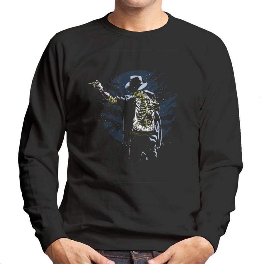 Zombie Michael Jackson Men’s Sweatshirt