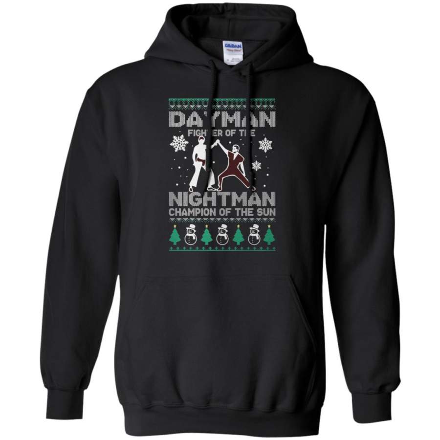Dayman Fighter Of The Nightman Champion Of The Sun Christmas Sweater Hoodie – Moano Store