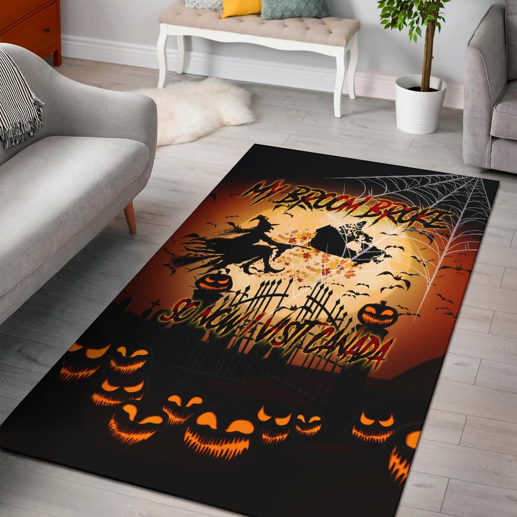 1Stcanada Halloween Area Rug My Broom Broke So Now I Vitsit Canada A7