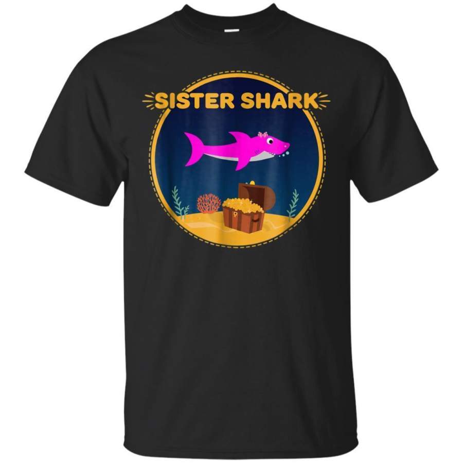 AGR Sister Shark T Shirt  Matching Shirts For Family Jaq T-shirt