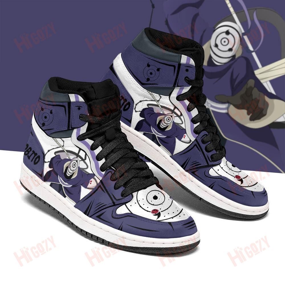 Uchiha Obito Sneakers Custom Anime Naruto Shoes