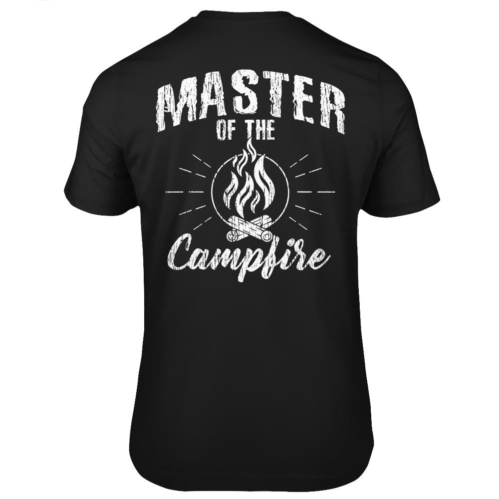 Master Of The Campfire T Shirt – Camping Scout Shirt Gift T Shirts Print On Back