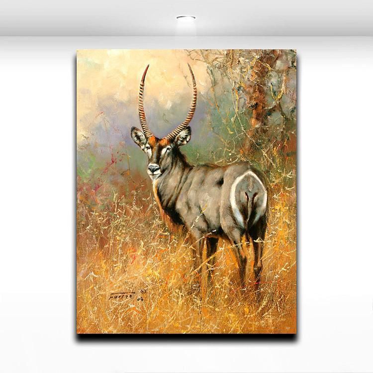 Animal Pronghorn Printed On Modern Picture For Home Living Bedroom Full Hd Personalized Customized Canvas Art Wall Art Wall Decor