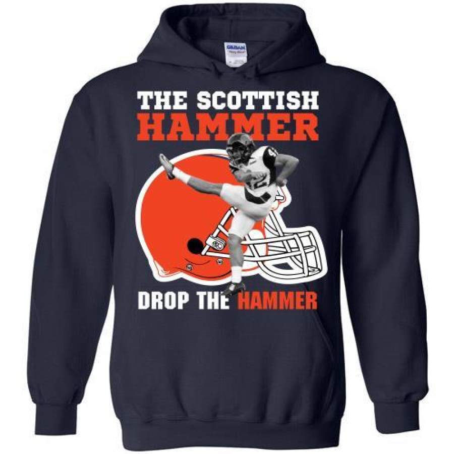 Scottish Hammer Drop The Hammer Cleveland Browns Hoodie T-Shirt