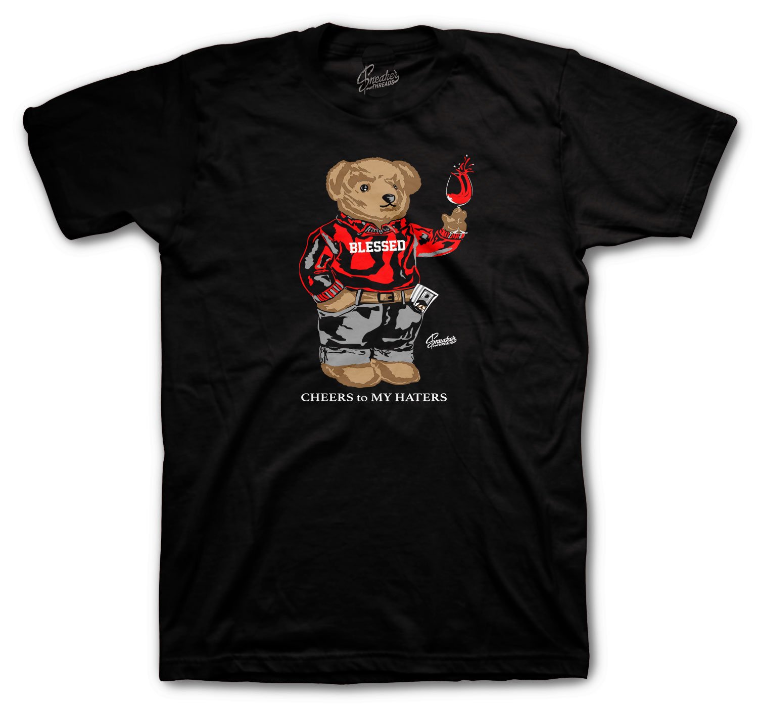 Yeezy 350 Bred Cheers Bear Shirt