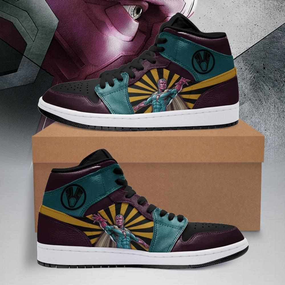 Vision Marvel Air Jordan Shoes Sport Custom Sneakers