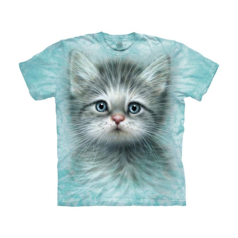 Blue Eye Kitten – Kids’ Unisex T-Shirt