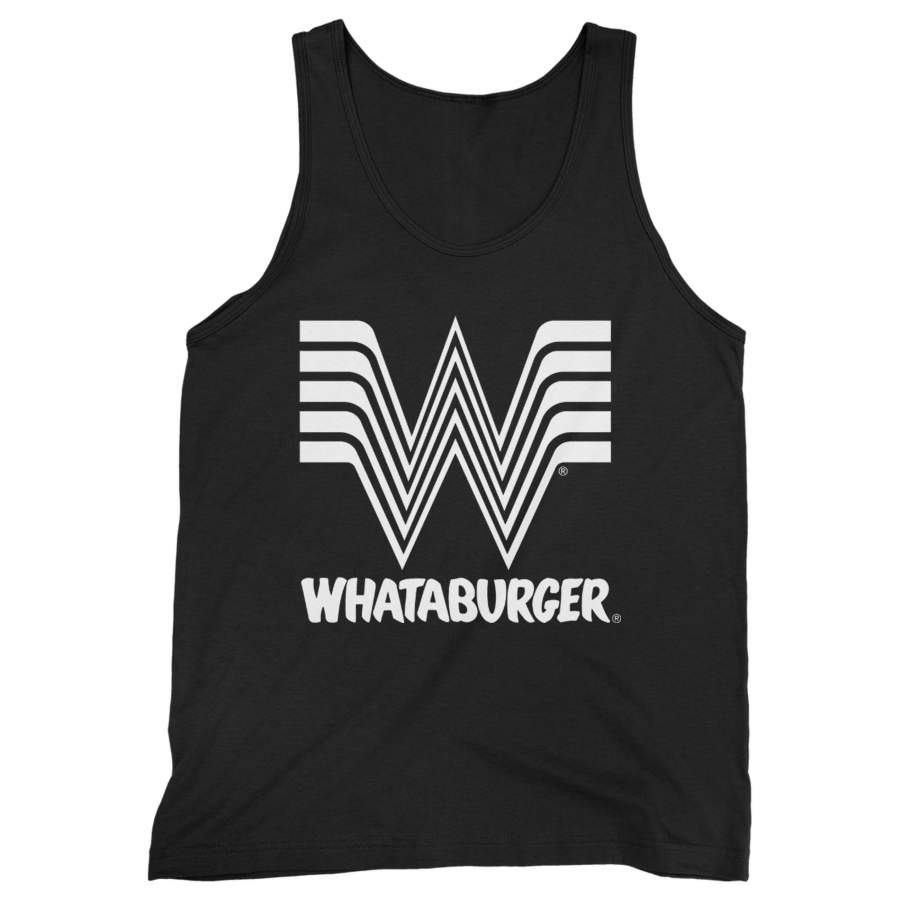 Whataburger Logo Retro Hipster Man’s Tank Top