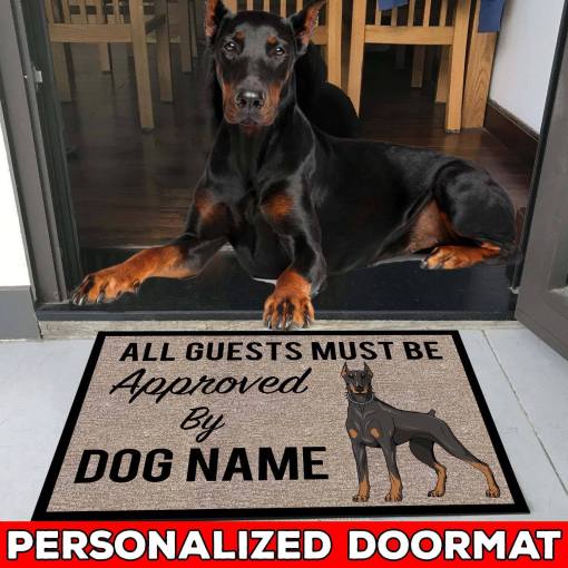 Dobermann M289 Custom Doormat All Over Printed (6228)