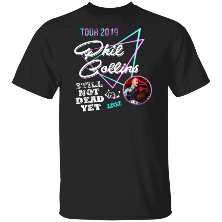 Retro Phil t shirt Collins Love Still Not Dead Yet Tour  T-Shirt