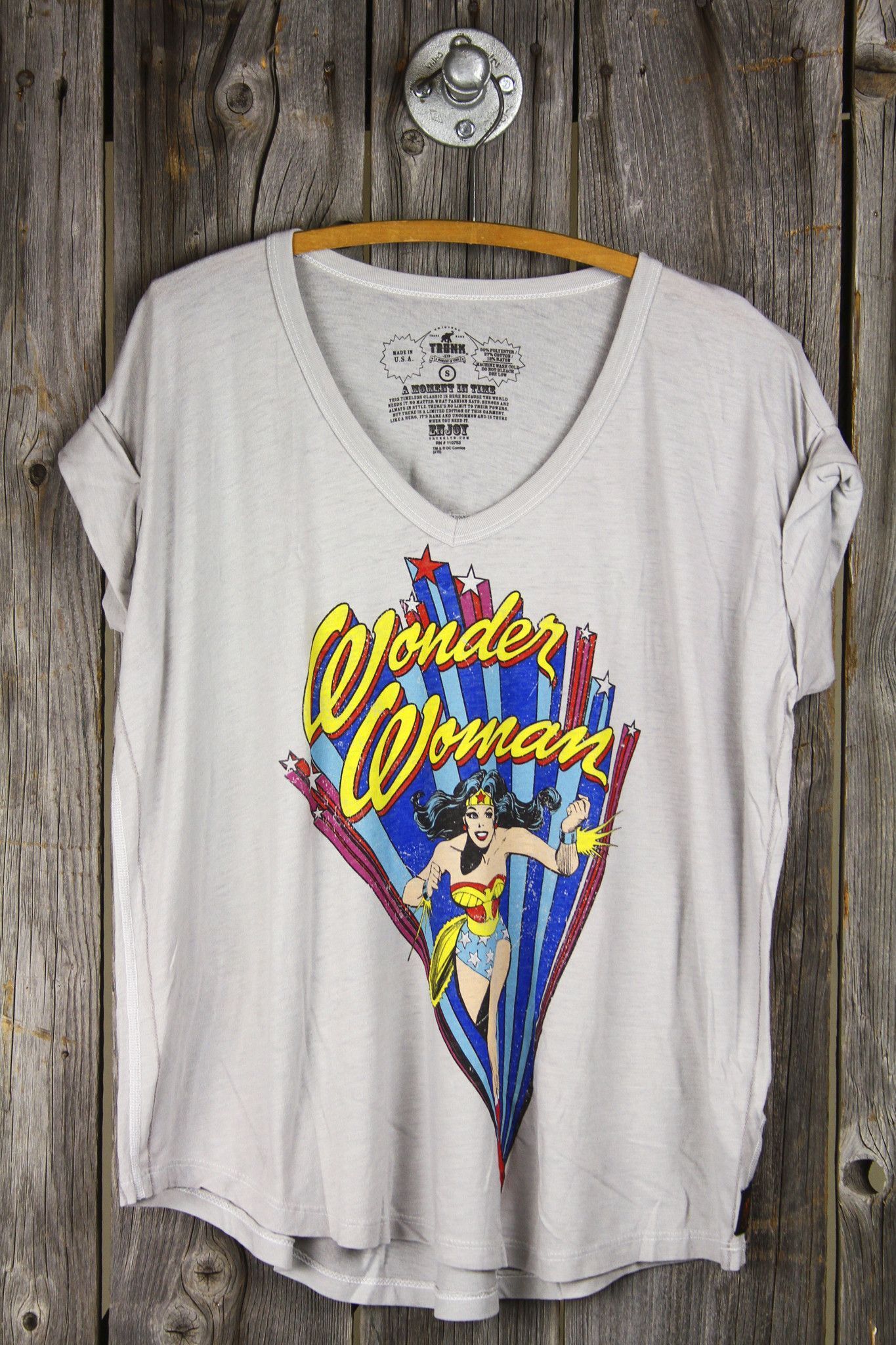 Trunk Ltd Wonder Woman Tacked Sleeve Shirt