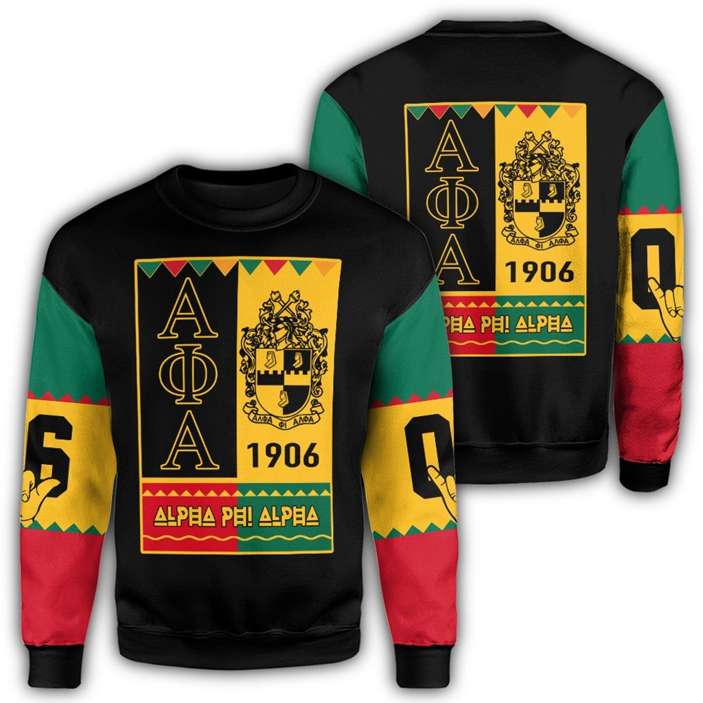 Fraternity Sweatshirt – Alpha Phi Alpha Black History Month Sweatshirt