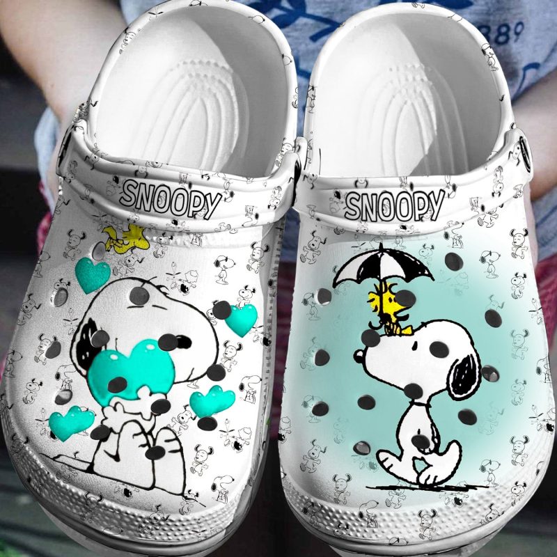 Snoopy Crocs Crocsband 3D Clog Shoes