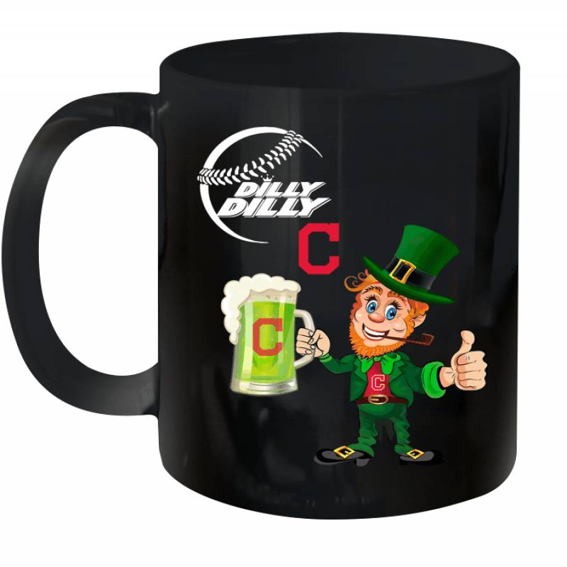 Cleveland Indians Dilly Dilly Saint Patrick Day Ceramic Mug 11oz