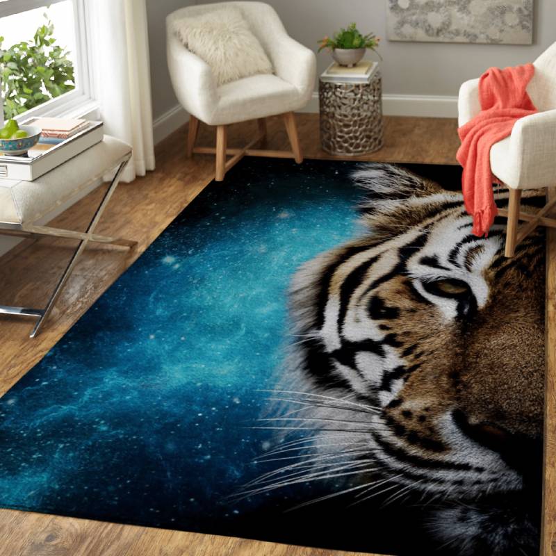 Tiger Galaxy 2 – Animals Area Rug Carpet