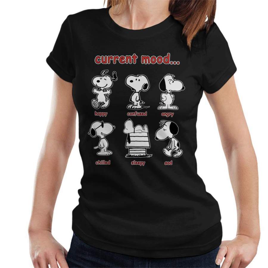 Snoopy Current Mood Women’s T-shirt