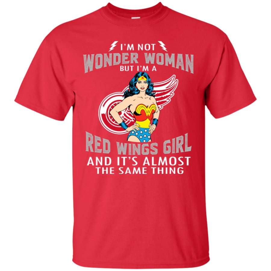 I’m Not Wonder Woman Detroit Red Wings T Shirts