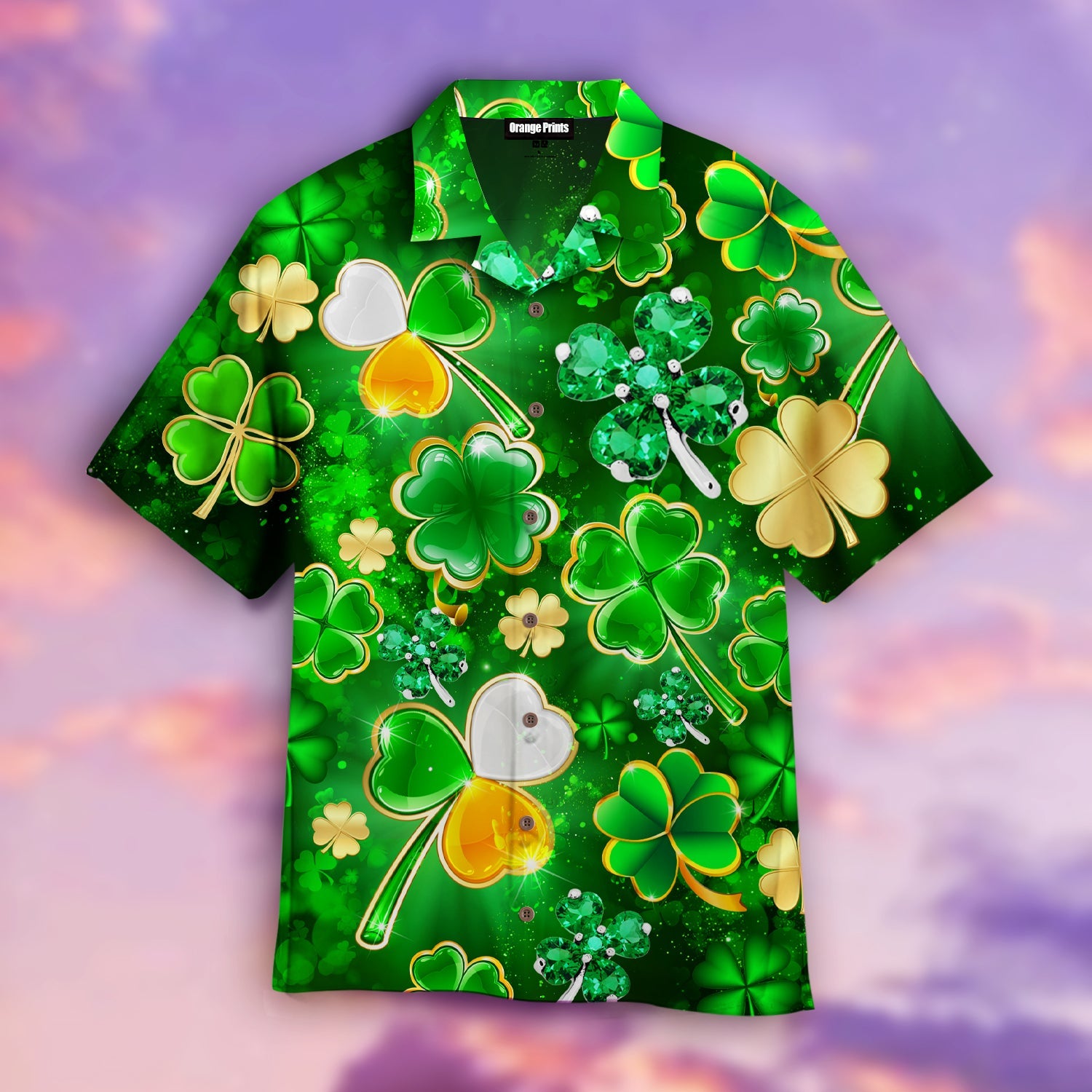 Lucky Clover Happy Irish Day Hawaii Shirt For Men Women Adult Ha44267