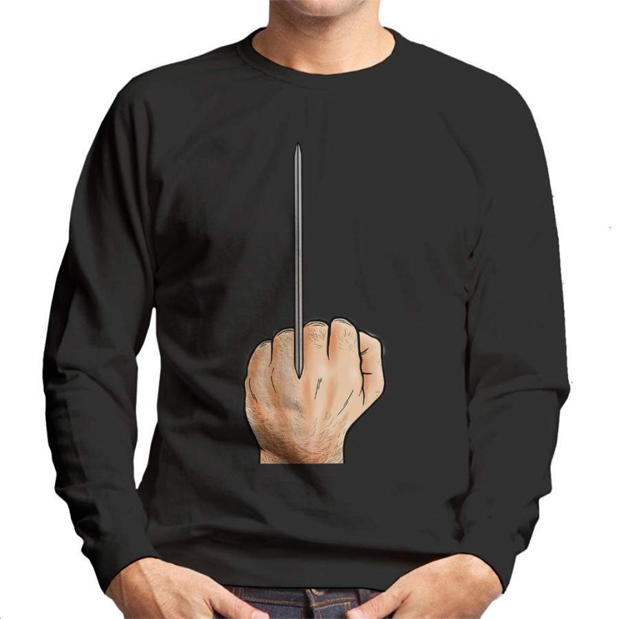 Wolverine Giving The Finger X Men Men’s Sweatshirt