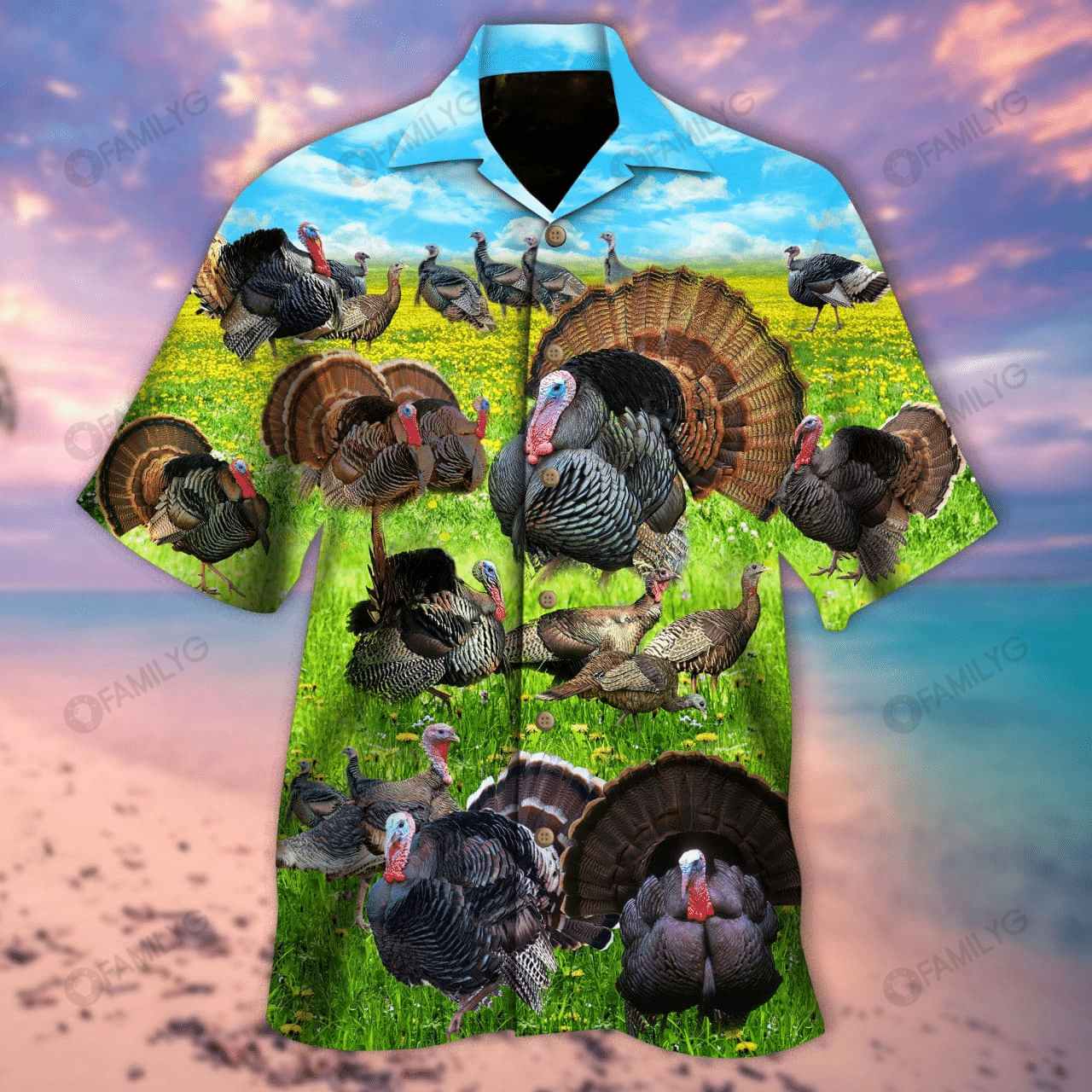 Turkey Hunting Shirts – Turkey Calling For The Next Season – Hunting Hawaiian Shirt Summer Hawaiian For Men, Women, Couple