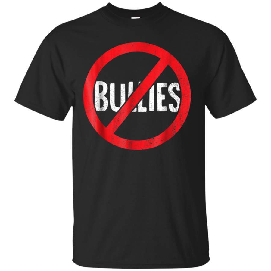 AGR Anti Bullying Shirt No Bullies Tees School Principal Teacher