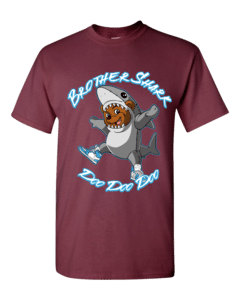 Brother Shark Doo Doo Adult Shirt Babybooattire Shirt