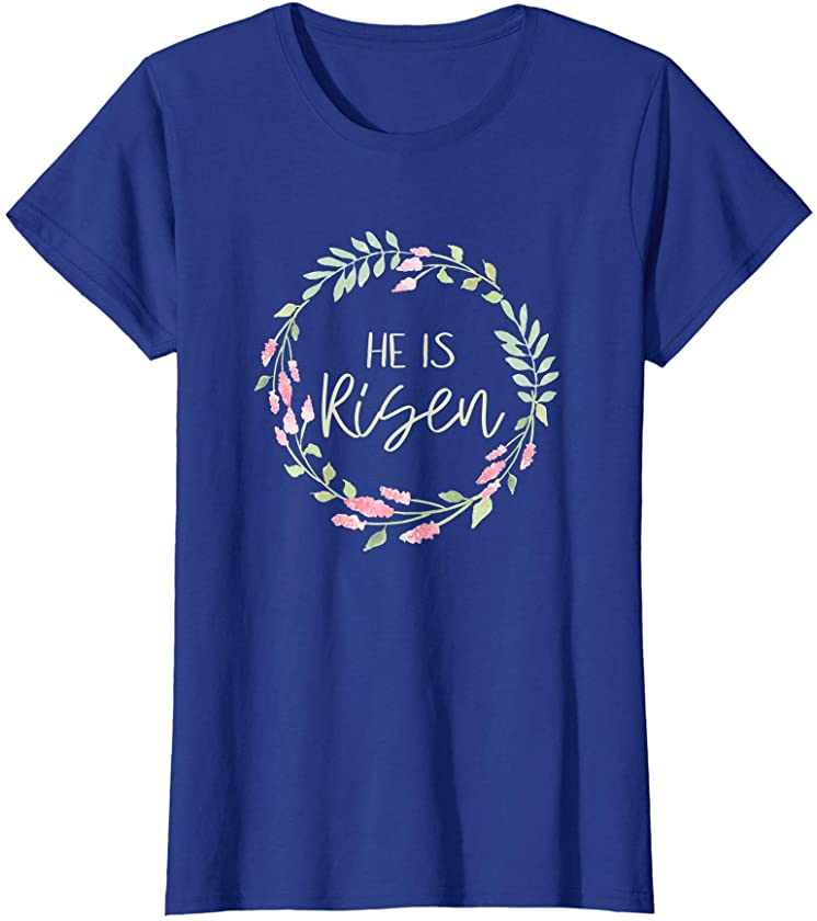 Easter He Is Risen Bible Verse | Christian Jesus Religious T-Shirt