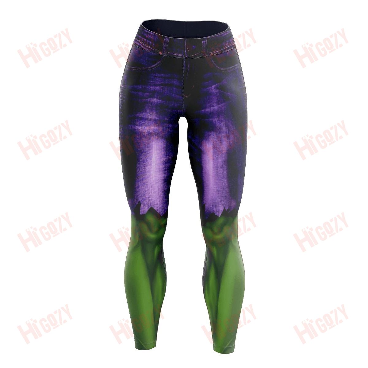 Big Green Monster Unisex Tights Leggings V2