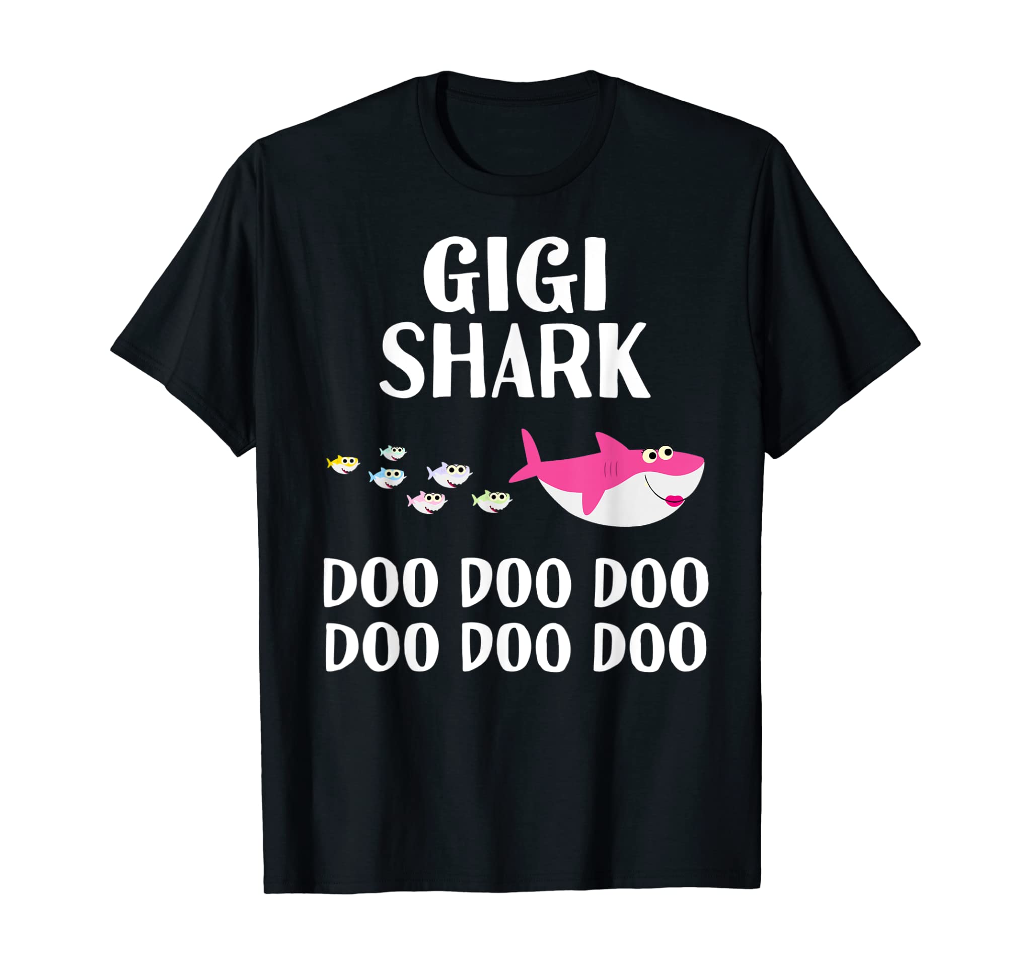 Gigi Shark Doo Doo Tshirt For Women Christmas Gifts