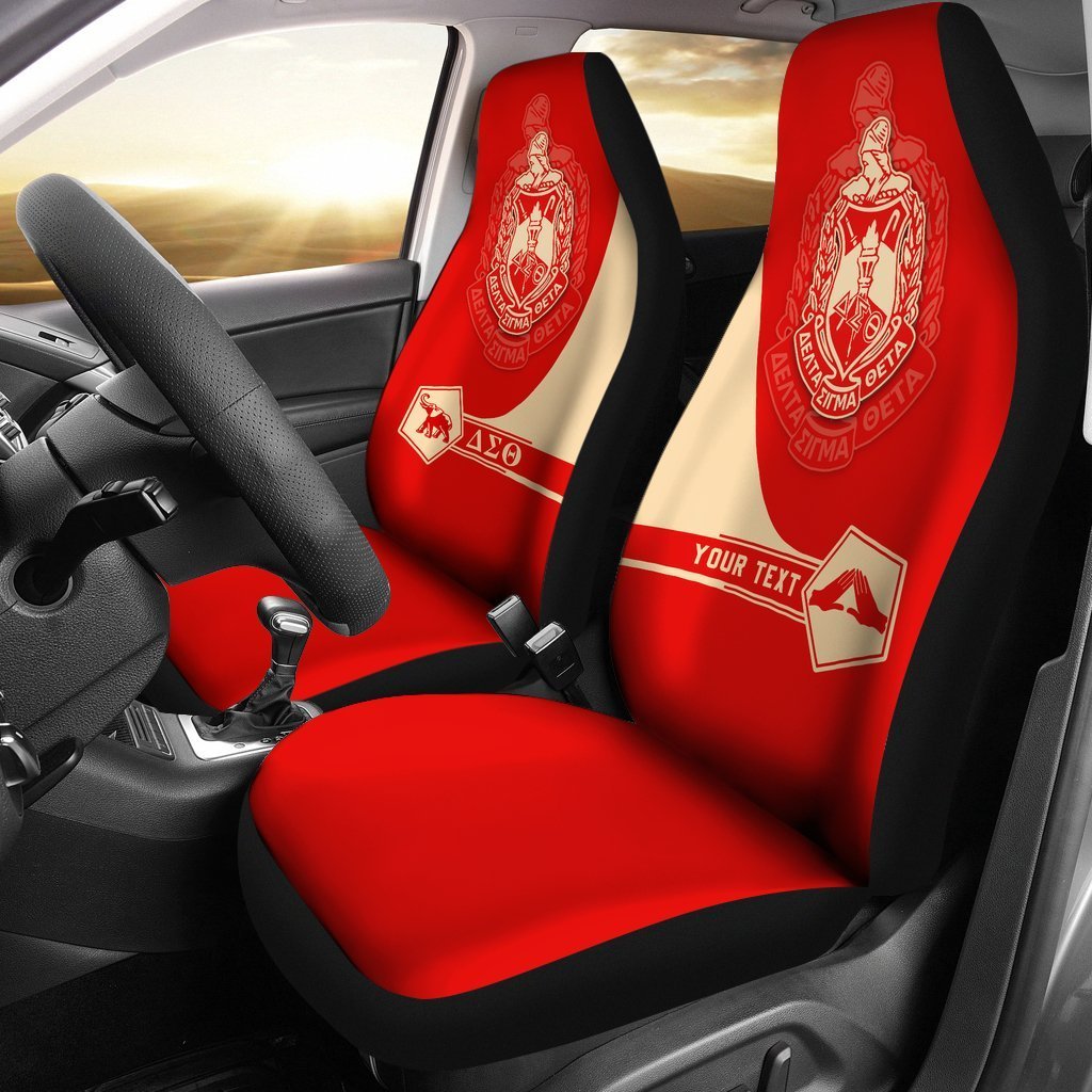 Greek Life  Car Seat Covers – Personalised Delta Sigma Theta – Simple Style