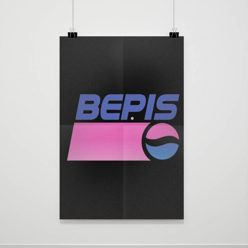 Bepis Aesthetic Poster