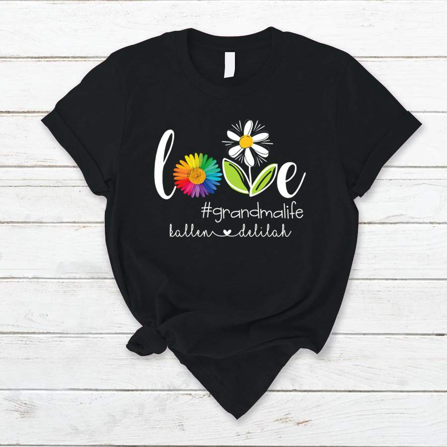 Personalized Love Grandma Life V2 T-Shirt