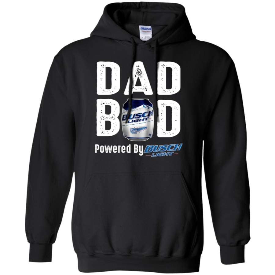 Mummy Tee Dad BOD Powered by Busch Light Pullover Hoodie T-Shirt