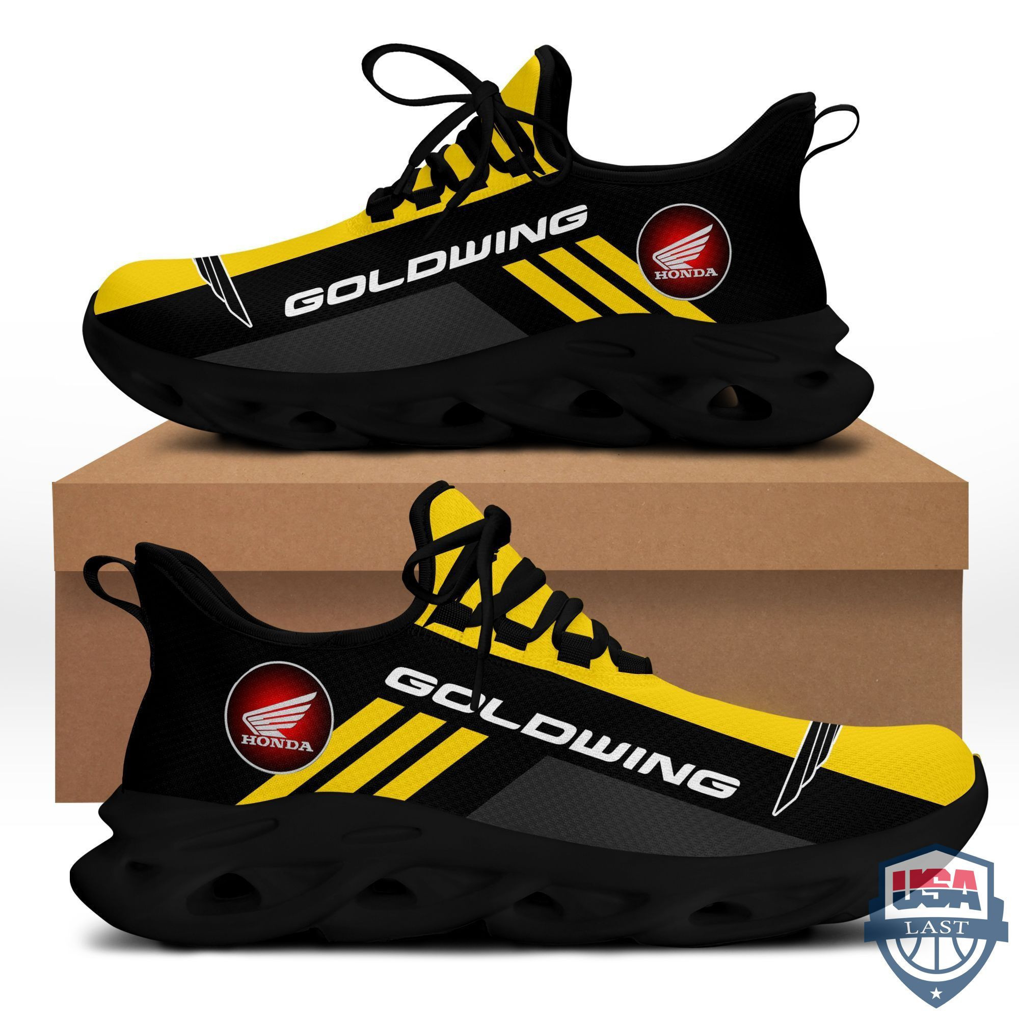 Honda Gold Wing Max Soul Shoes Yellow Version