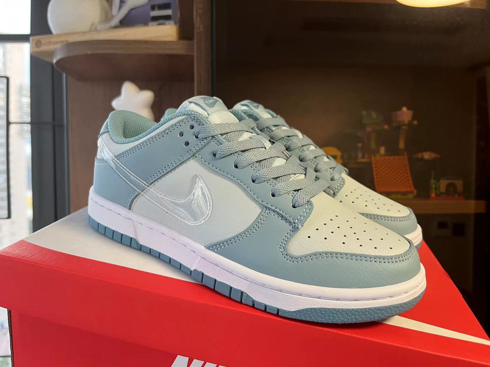 Nike Dunk Low GS ‘Aura Clear’ Shoes Sneakers SNK554497117