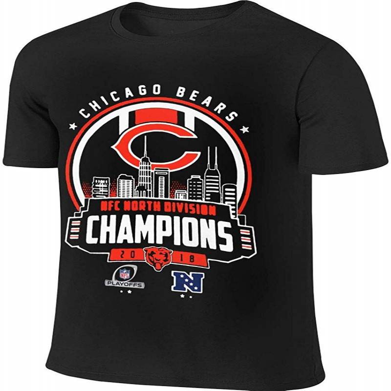 Btve Chicago Bears Nfc North Division Champion 2018 Playoffs Funny Shirts