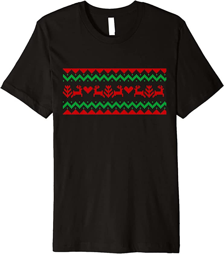 Ugly Christmas Reindeers Ugly Christmas Premium T-Shirt