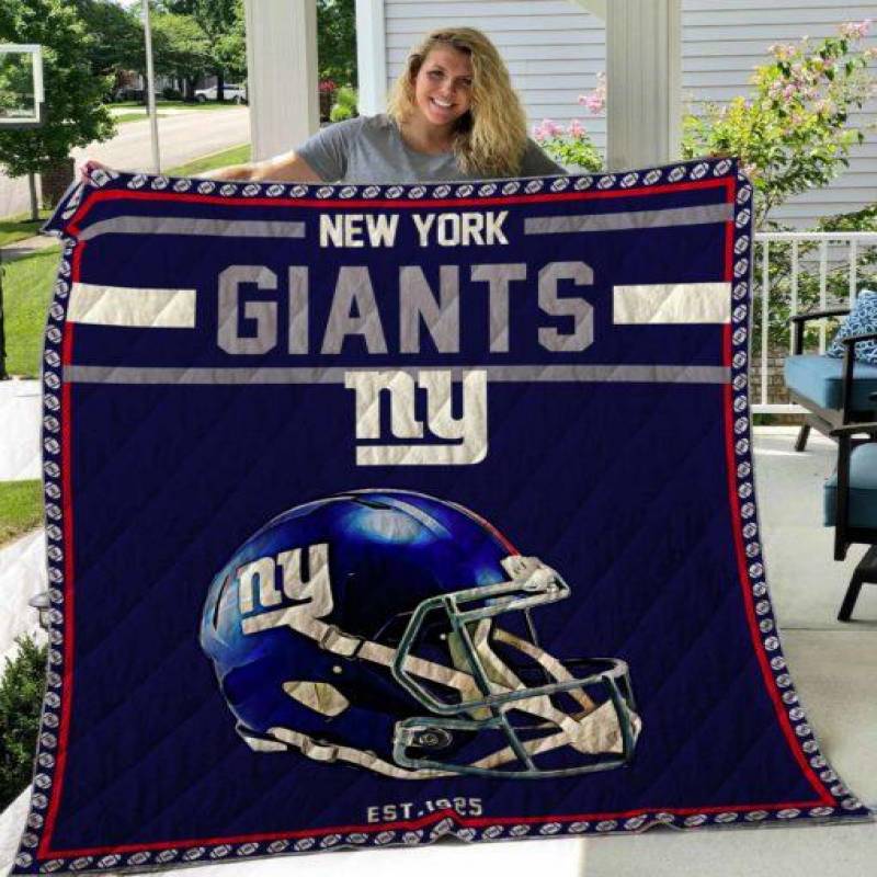 New York Giants Quilt Blanket 01