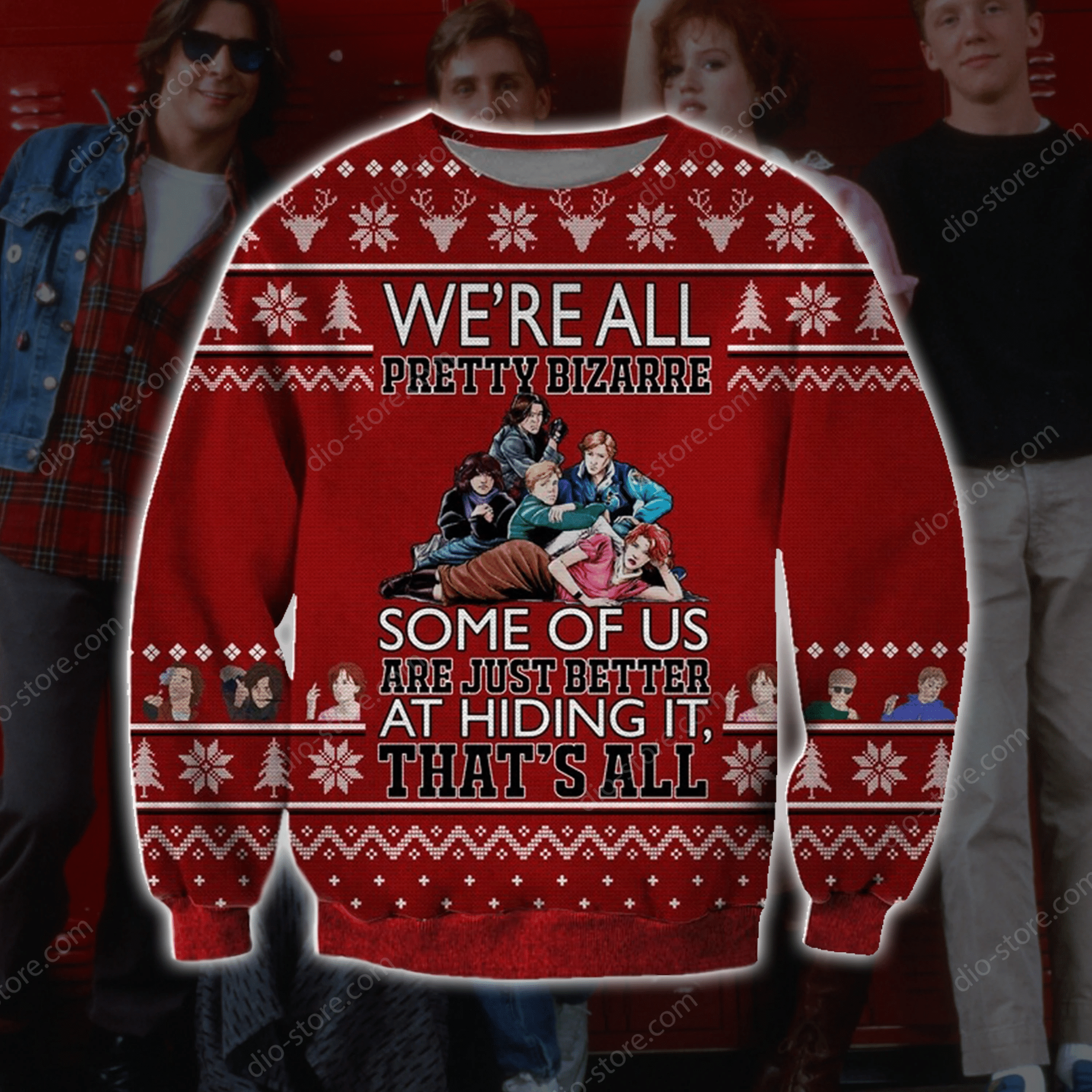 The Breakfast Club Ugly Christmas Sweater