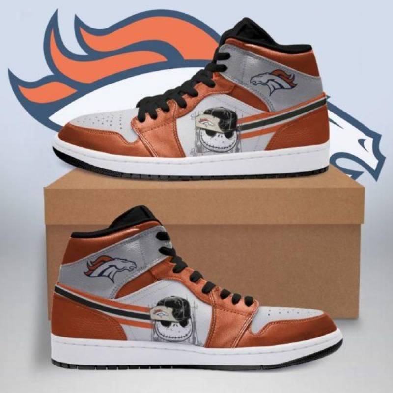 Denver Broncos Air Jordan Sport Custom Sneakers