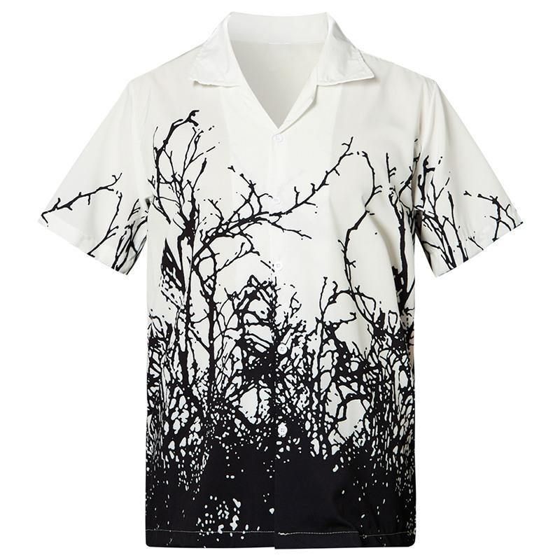 Check Out This Awesome Mens Hawaii Shirts Dead Tree Printing Ha3850