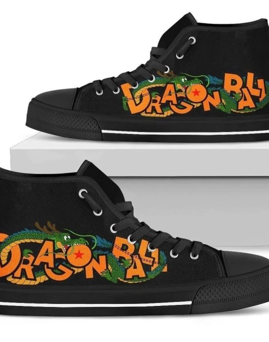 Dragon Ball Sneakers High Top Shoes For Anime Fan High Top Shoes Realtorgift Fashion