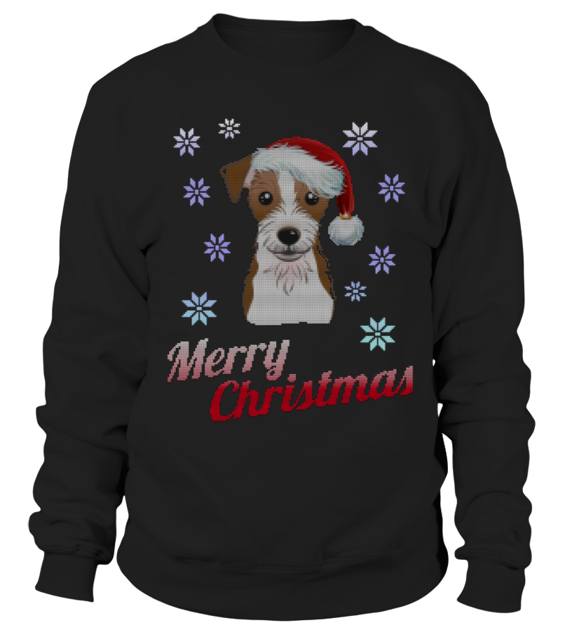 Ugly Christmas Jack Russel, Dog T Shirts C-R0Tcs