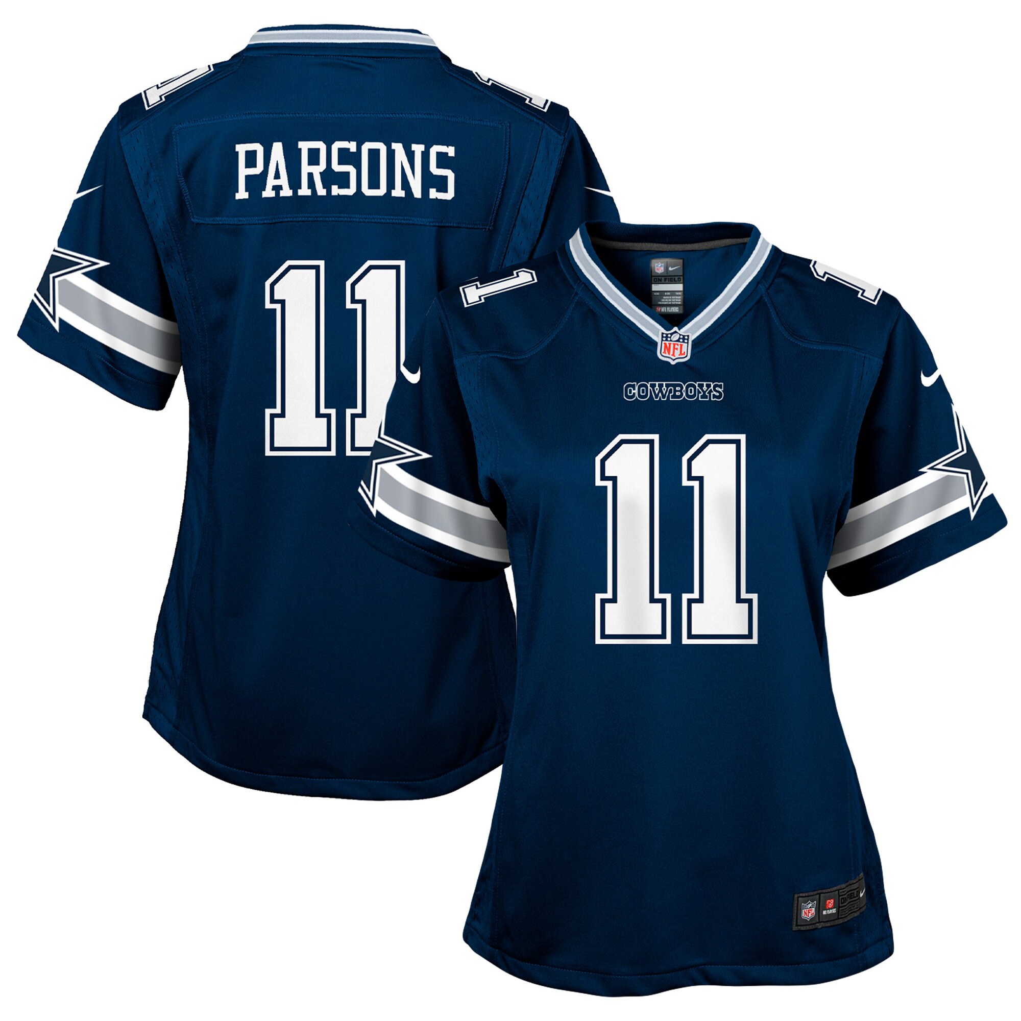 Micah Parsons Dallas Cowboys Girls Youth Game Jersey – Navy