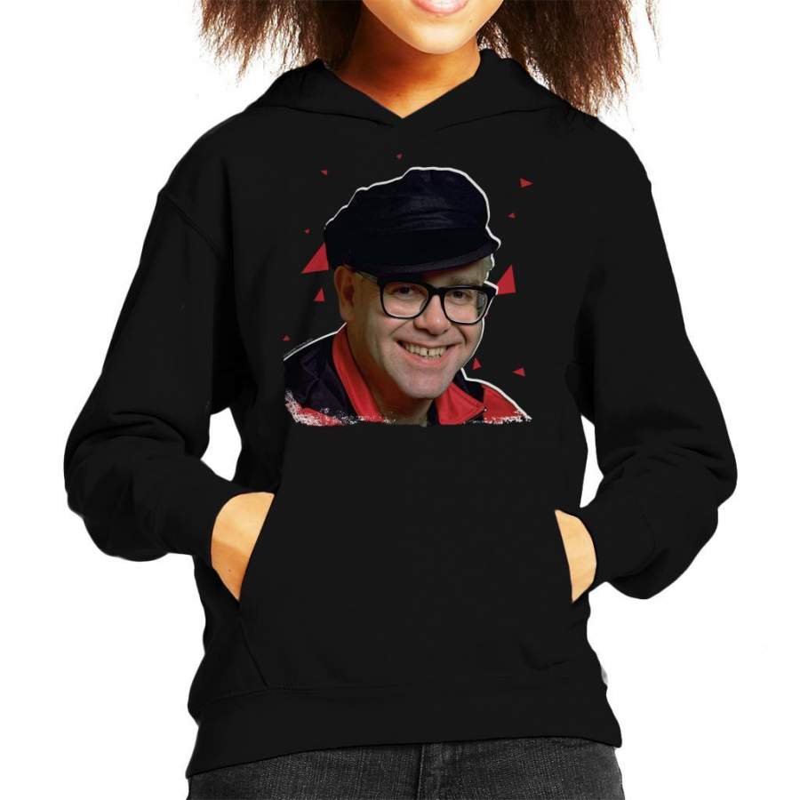 TV Times Pop Singer Elton John 1989 Kid’s Hooded Sweatshirt